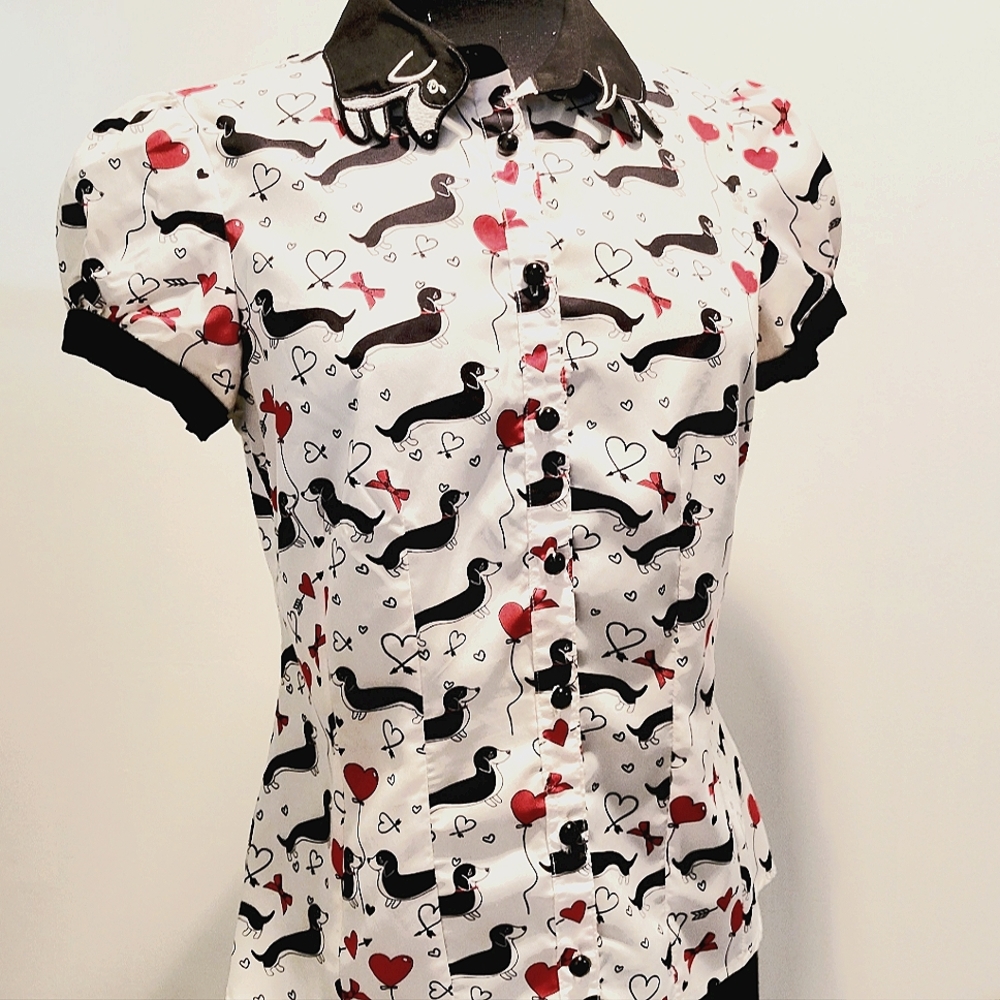 Hell Bunny blouse in Small